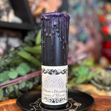 Load image into Gallery viewer, Hekate Devotional Witchcraft Tall Pillar Magic Candle