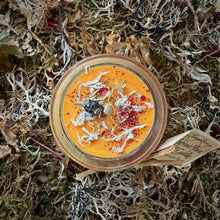 Load image into Gallery viewer, Harvest Moon Blessing Mini Spell Candles with Essential Oil Magical Blend