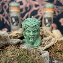 Load image into Gallery viewer, Medusa Head Shaped Protection Candle