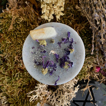 Load image into Gallery viewer, Full Moon Ritual Chunky Pillar Candle