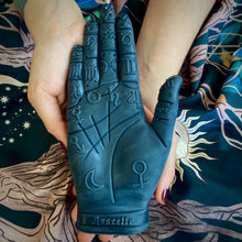 Load image into Gallery viewer, Palmistry Hand Life Size Divination Shaped Candle