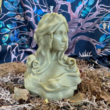 Load image into Gallery viewer, Demeter Goddess Sculpture Shaped Candle