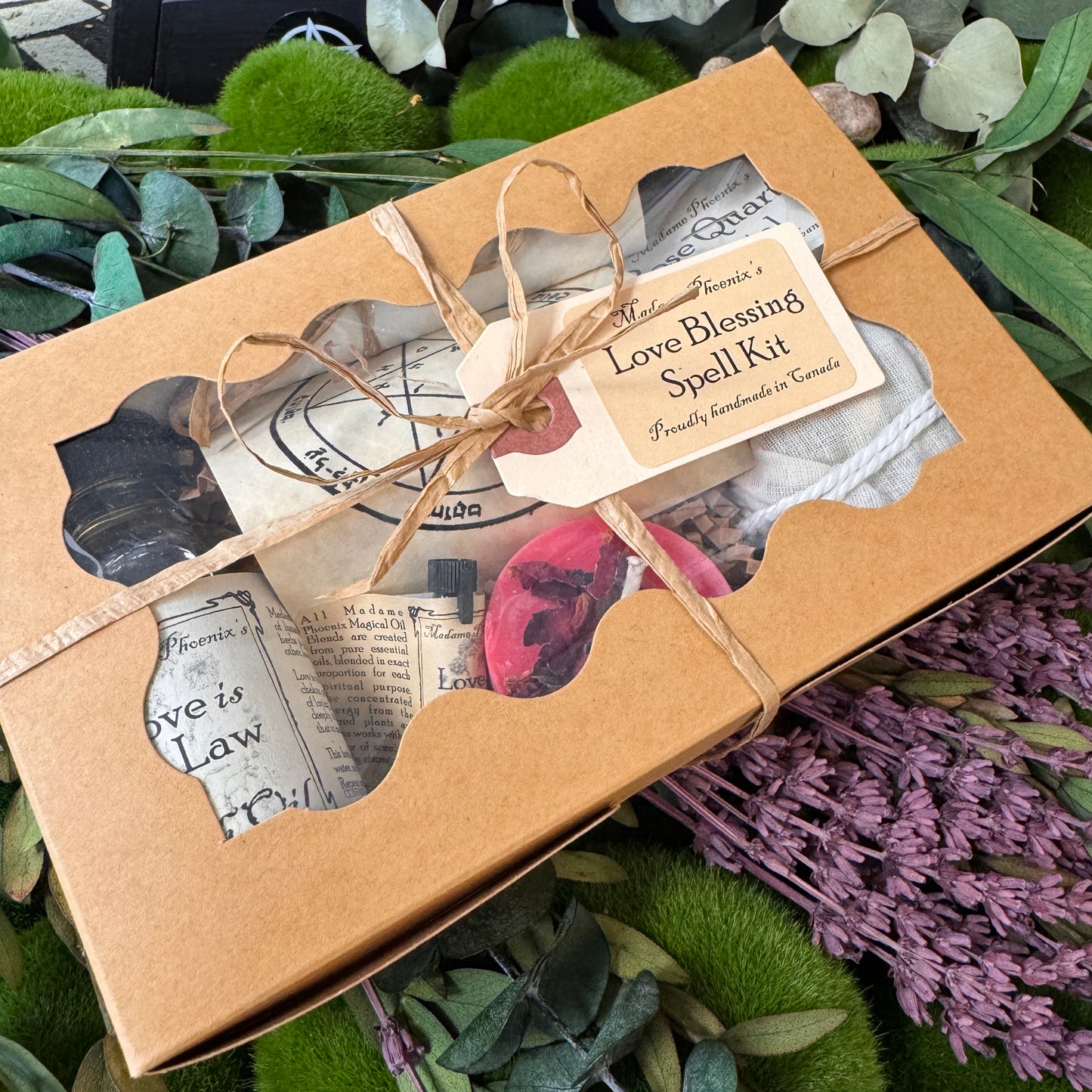 Love Blessing - Kit de sorts d'amour de luxe