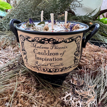 Load image into Gallery viewer, Cauldron of Inspiration spell candles