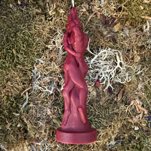 Load image into Gallery viewer, Entwined Lovers Shaped Spell Candle