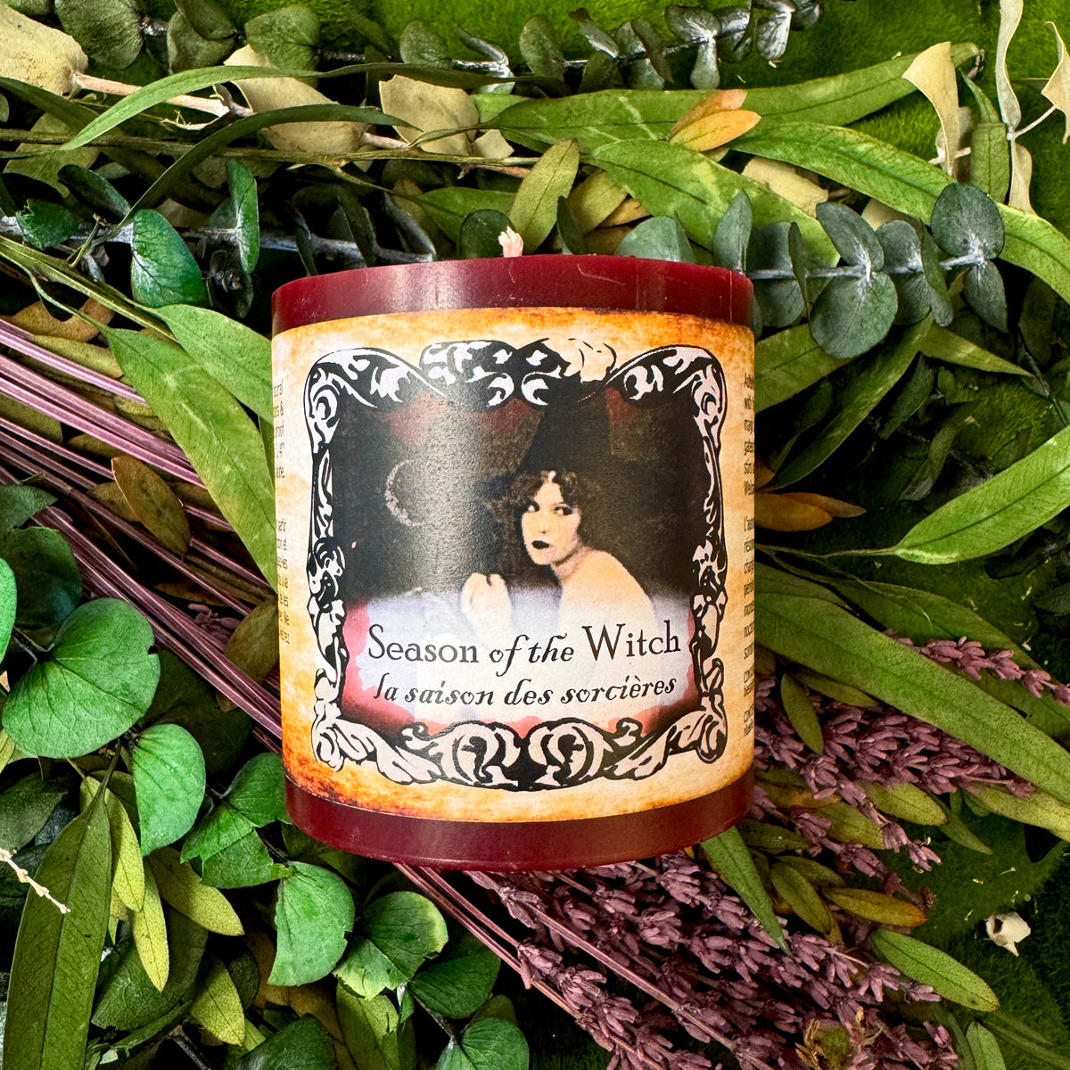 Season of the Witch Chunky Pillar Candle