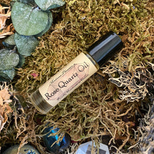 Charger l'image dans la galerie, Rouleau de quartz rose sur parfum de cristal d’huile essentielle