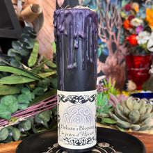 Load image into Gallery viewer, Hekate Devotional Witchcraft Tall Pillar Magic Candle