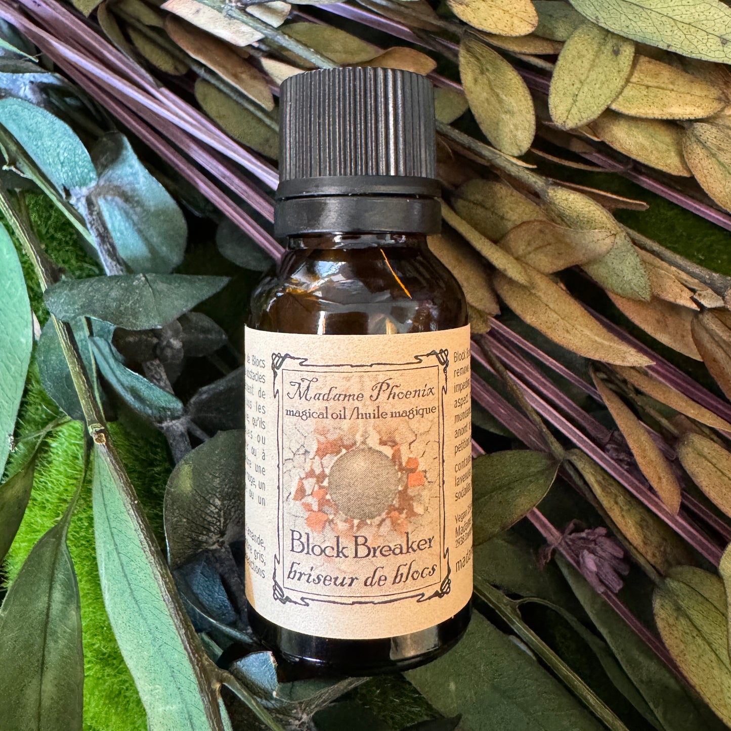 Block Breaker Spell Oil Dropper