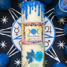 Load image into Gallery viewer, Blue Moon Jumbo Pillar Candle