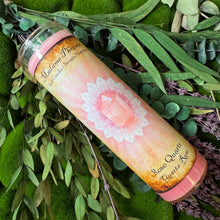 Charger l'image dans la galerie, Bougie de sort de quartz rose magique en cristal