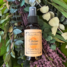 Load image into Gallery viewer, Citrine Crystal Aromatherapy Room Spray
