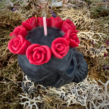 Load image into Gallery viewer, Queen of the Dead Skull Shaped Candle