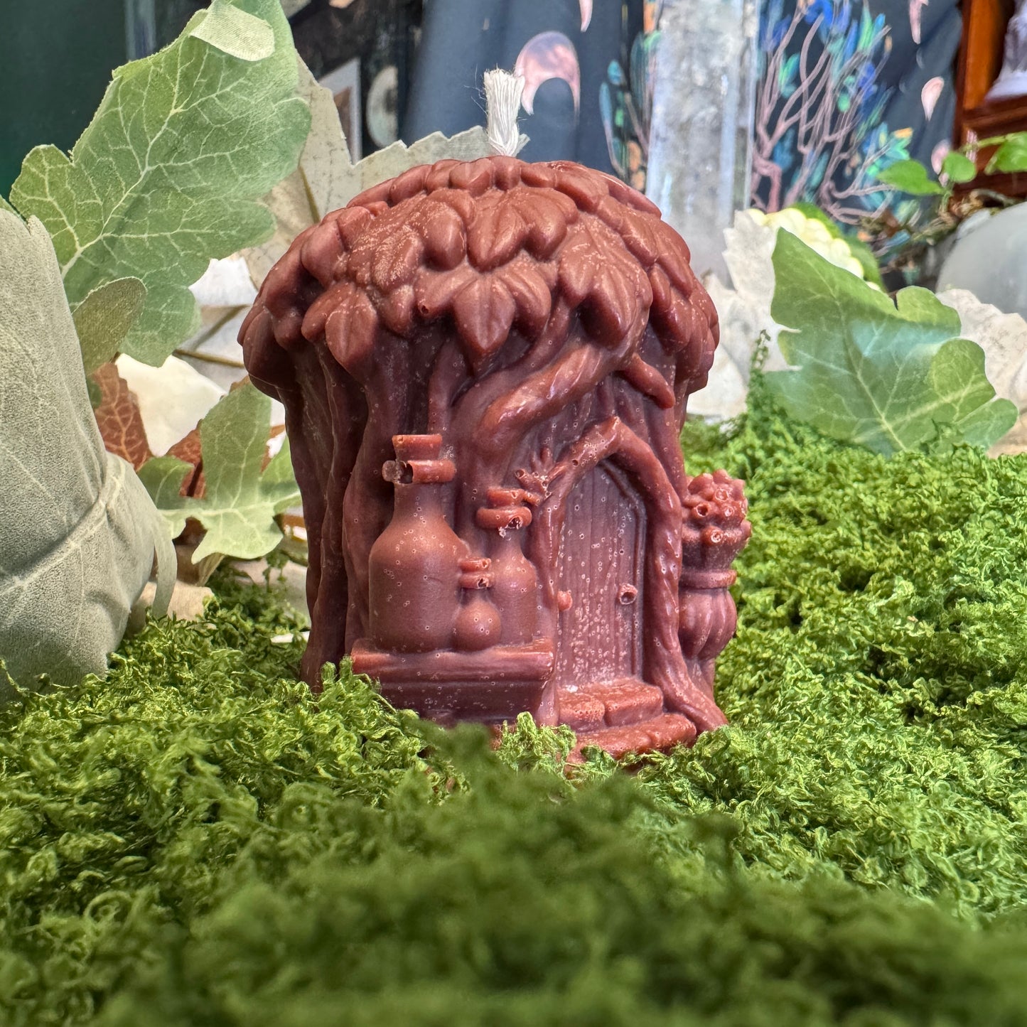 Fairy House Blessing Candle