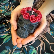 Load image into Gallery viewer, Queen of the Dead Skull Shaped Candle
