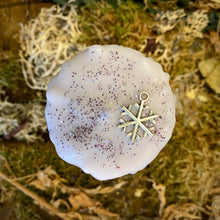 Load image into Gallery viewer, Sugar Plum Fairy Holiday Magic Tall Pillar Candle