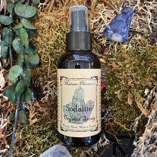Load image into Gallery viewer, Sodalite Crystal Magical Ritual Room Spray
