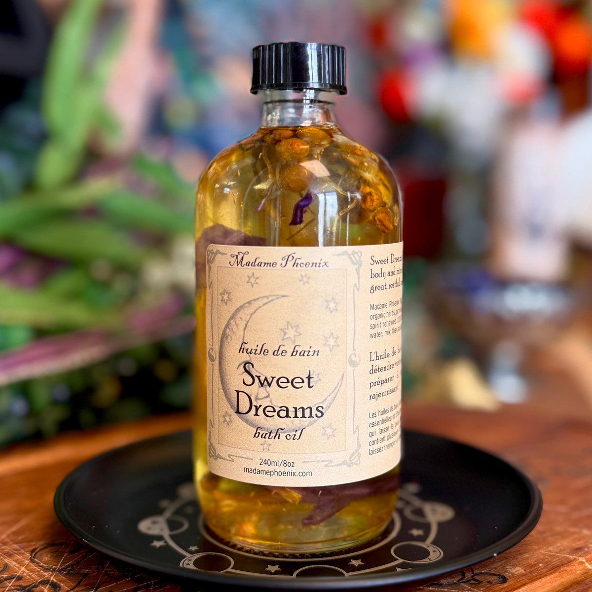 Huile de bain magique d'aromathérapie relaxante Sweet Dreams