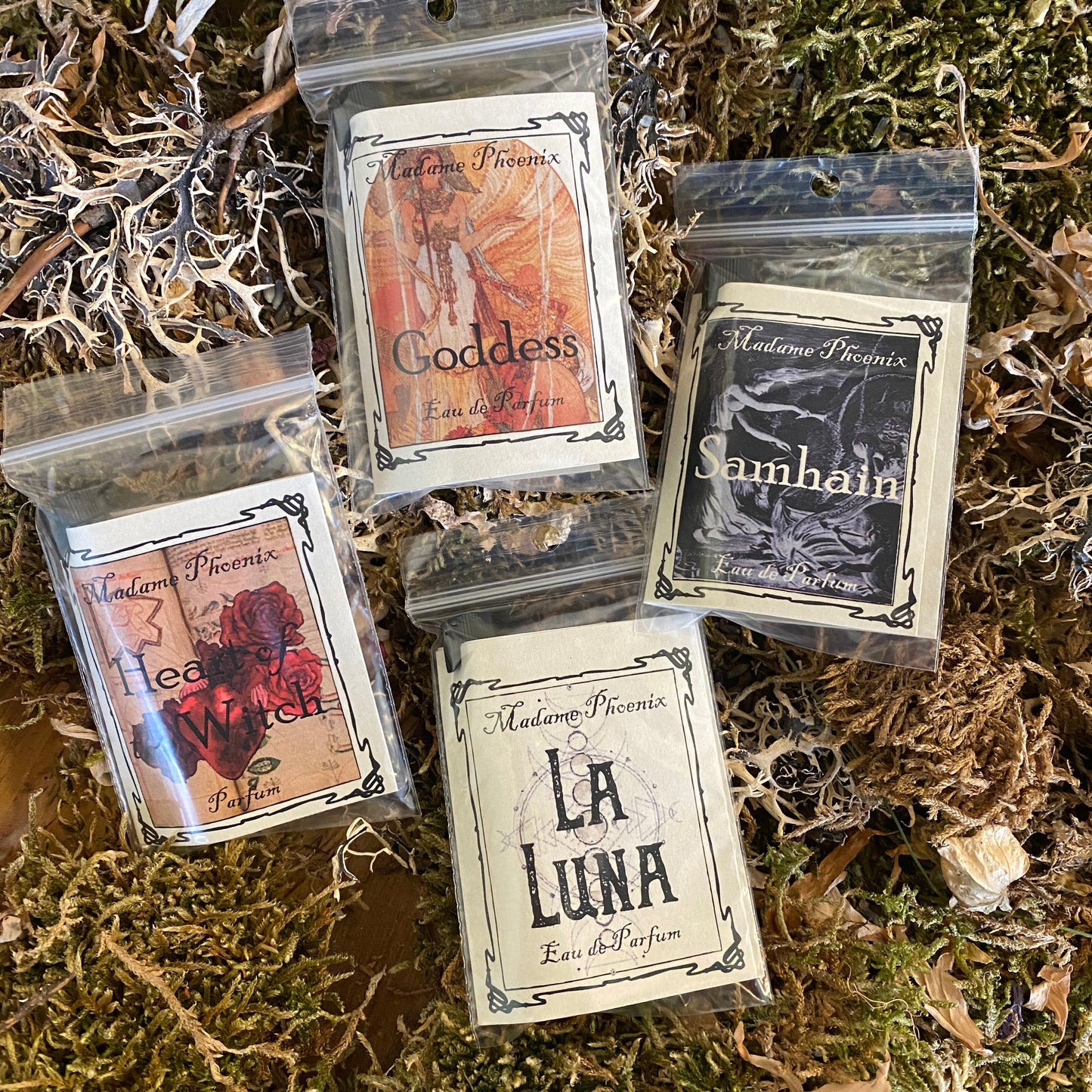 Parfum Magique - Échantillons (ENSEMBLE COMPLET)