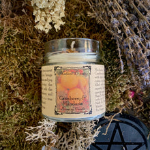 Load image into Gallery viewer, Cranberry & Mandarin Solstice Blessing Holiday Candle