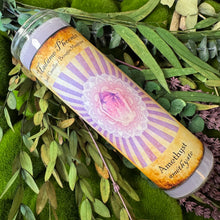 Load image into Gallery viewer, Crystal Magic Amethyst Spell Candle