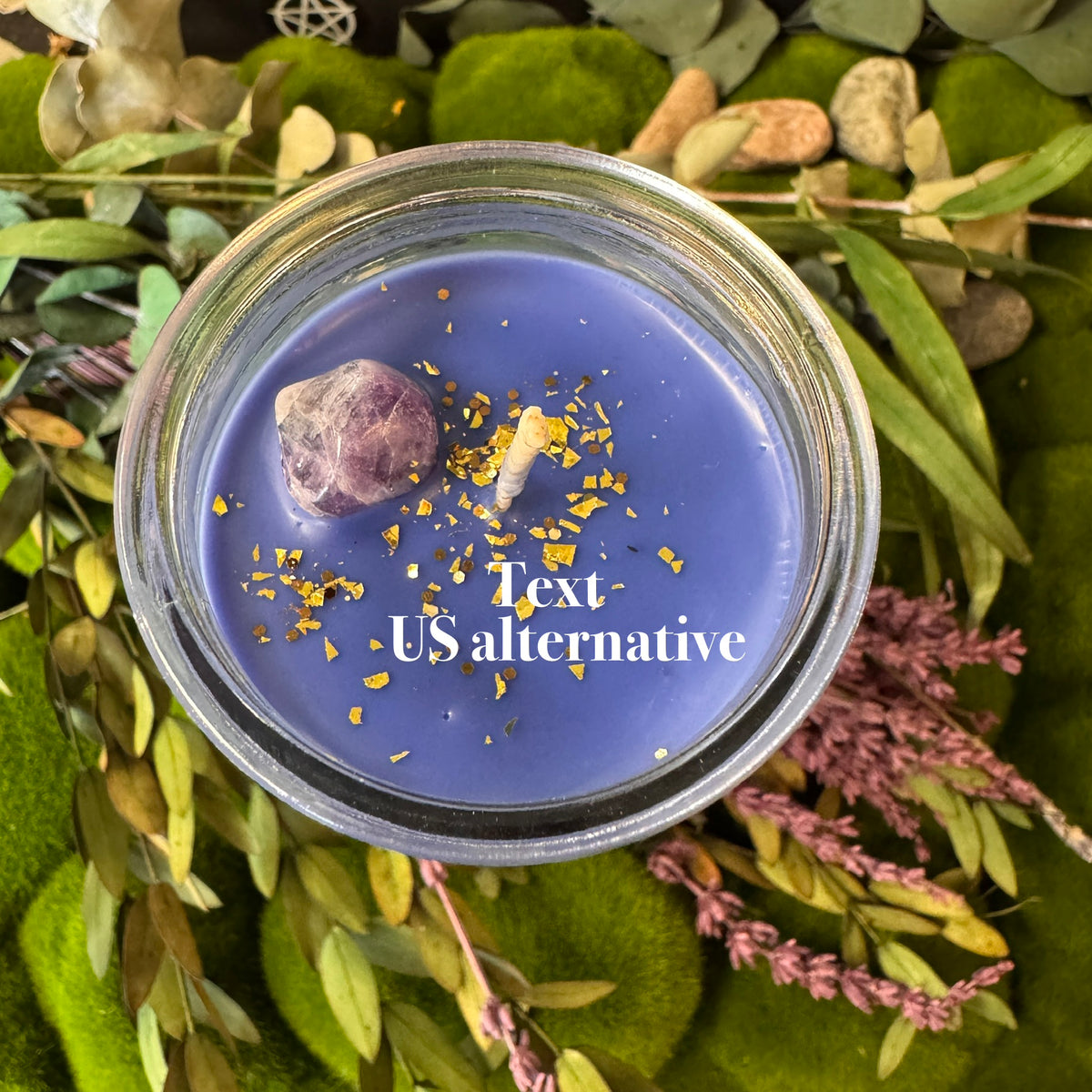 The World Card Tarot Card Ritual Spell Candle