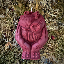 Load image into Gallery viewer, Anatomical Heart Evil Eye Shaped Love Magic Spell Candle