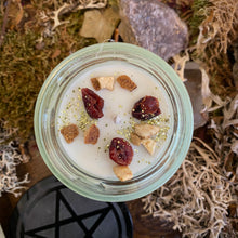 Load image into Gallery viewer, Cranberry & Mandarin Solstice Blessing Holiday Candle