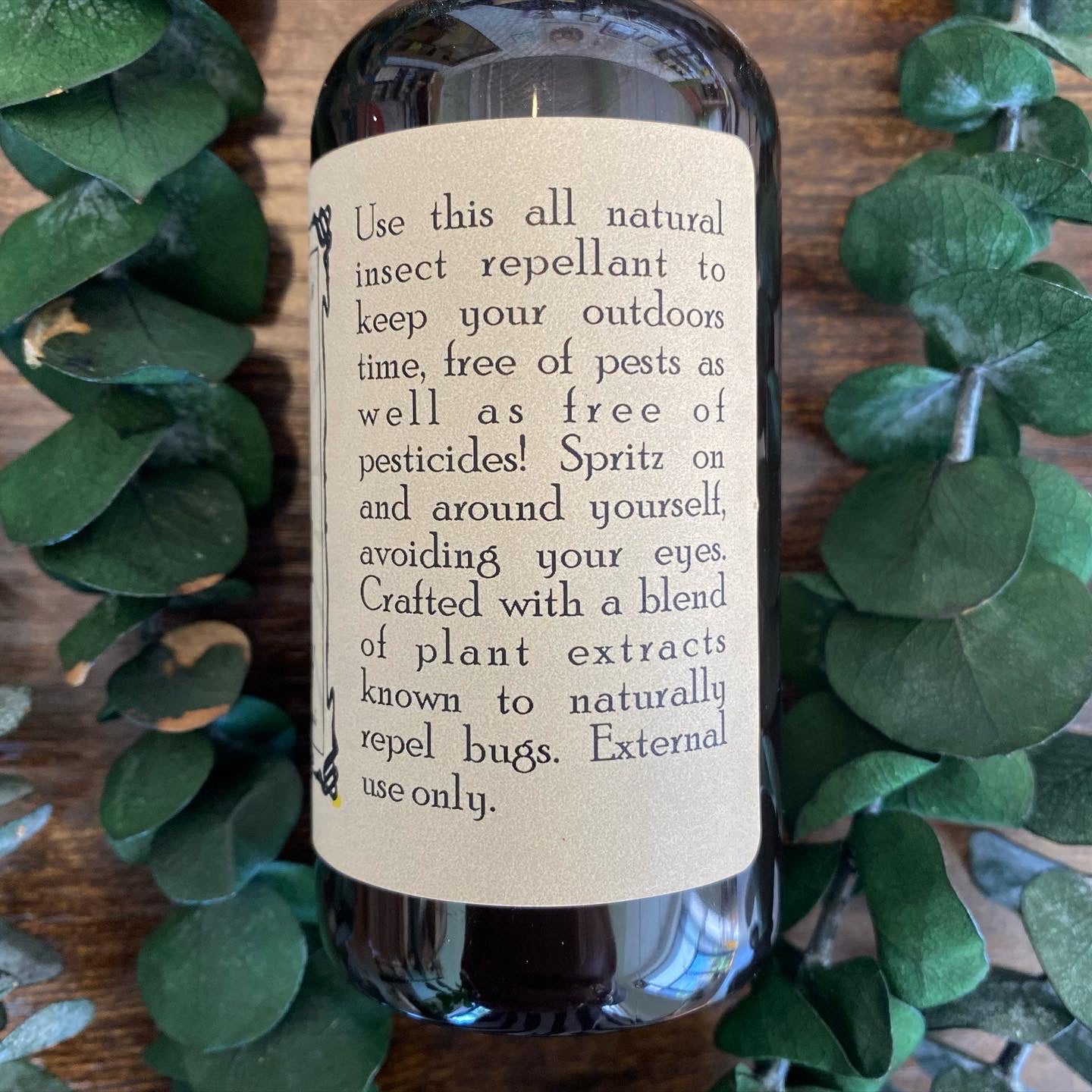 Buzz Off! All natural insect repellent