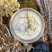 Load image into Gallery viewer, Crystal Magic Howlite Spell Candle