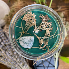 Load image into Gallery viewer, Green Man Forest Spirit Blessing Candle