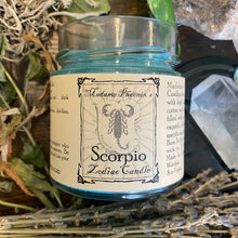 Load image into Gallery viewer, Zodiac Magic Scorpio Spell Candle