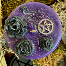 Load image into Gallery viewer, Samhain Witch's Sabbat Chunky Ritual Candle