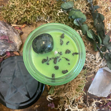 Load image into Gallery viewer, Crystal Magic Jade Spell Candle