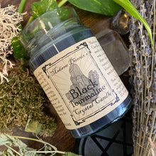 Load image into Gallery viewer, Crystal Magic Black Tourmaline Spell Candle