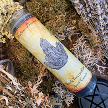 Load image into Gallery viewer, Crystal Magic Black Tourmaline Spell Candle