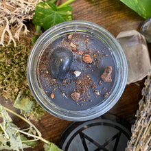 Load image into Gallery viewer, Crystal Magic Black Tourmaline Spell Candle