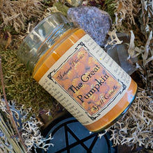 Load image into Gallery viewer, Pumpkin Prosperity Harvest Blessing Candle - Great Pumpkin