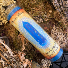 Load image into Gallery viewer, Crystal Magic Lapis Lazuli Candle