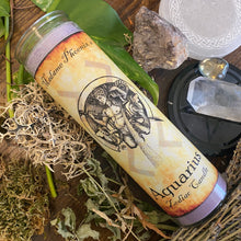 Charger l'image dans la galerie, Bougie de sort magique du Verseau du zodiaque