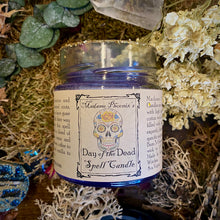 Load image into Gallery viewer, Day of the Dead Ancestor Offering Magic Spell Candle
