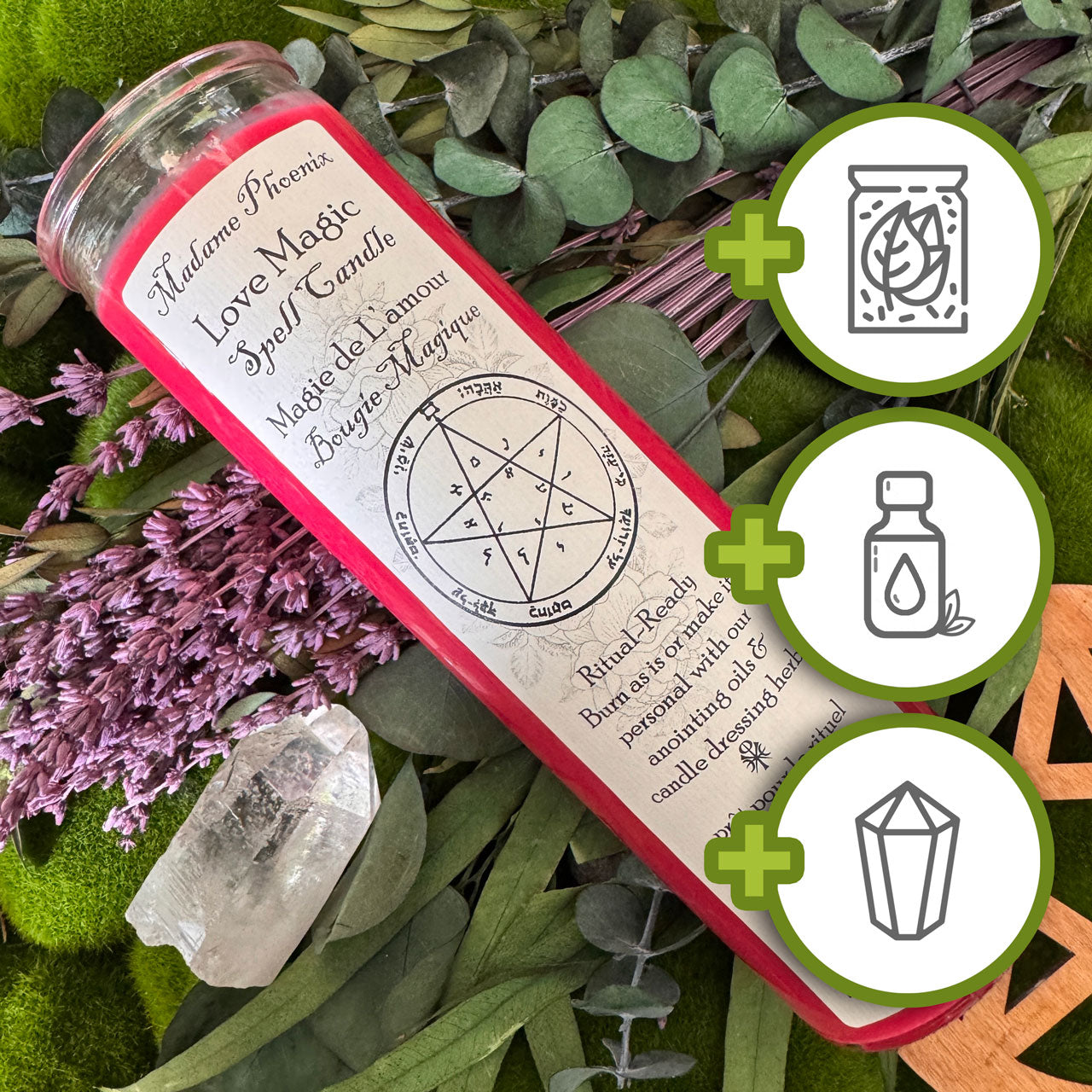 Love Magic 7 Day Candle - Customizable!