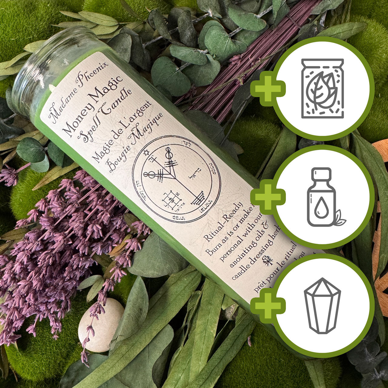 Money Magic 7 Day Candle - Customizable!