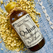 Load image into Gallery viewer, Oshun Honey Blessing Spell Bottle