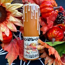Load image into Gallery viewer, Mulled Cider House Blessing Fall and Winter Tall Pillar Candle