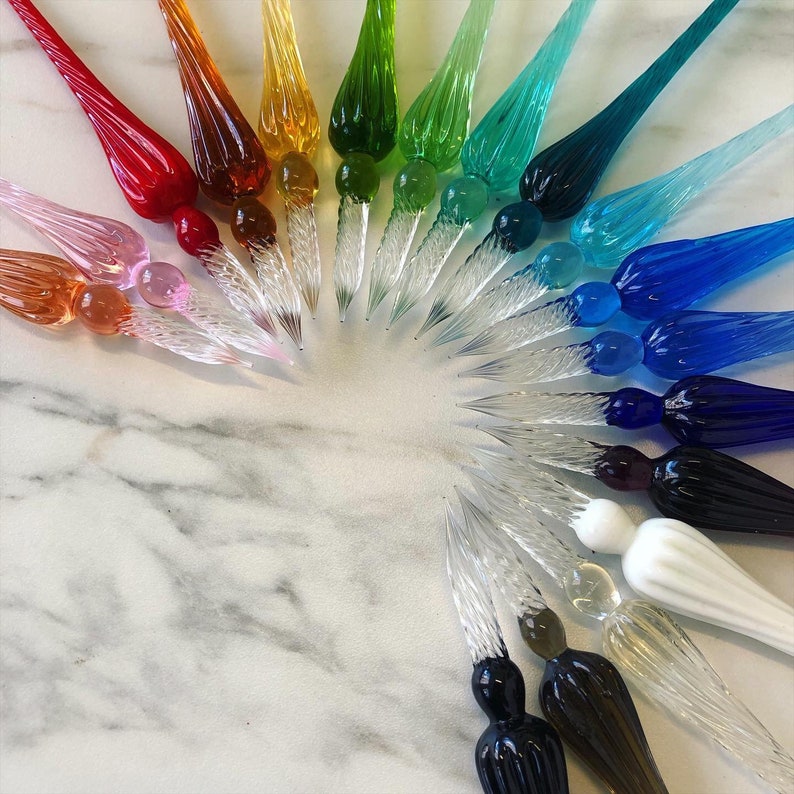 Glass Ink Dip Pens for Writing and Drawing Magic
