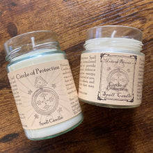 Charger l'image dans la galerie, Bougie de sort magique Cercle de Protection (Blanc)