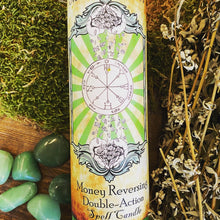 Charger l'image dans la galerie, Bougie de sort à double action d’inversion d’argent *** ARGENT