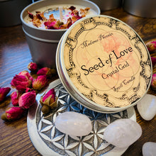 Load image into Gallery viewer, Crystal Grid Spell Candle