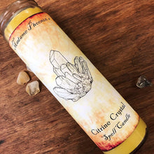 Charger l'image dans la galerie, Bougie de sort de citrine magique en cristal